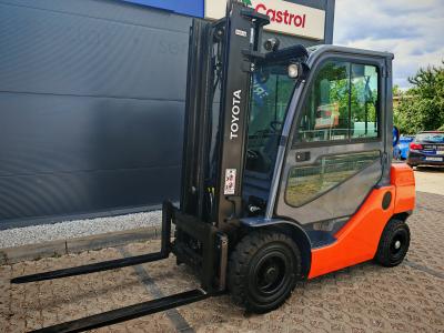JAPANLIFT POZNAŃ WÓZEK WIDŁOWY TOYOTA 8FGF25 NA SPRZEDAŻ