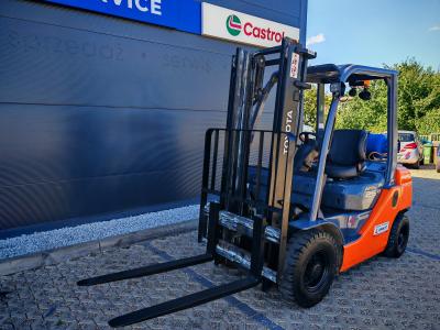 JAPANLIFT POZNAŃ WÓZEK WIDŁOWY TOYOTA 8FGF25 NA SPRZEDAŻ