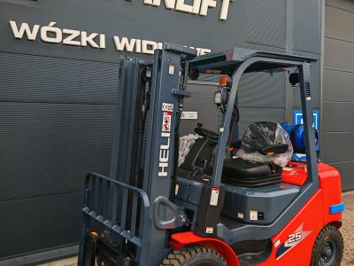 JAPANLIFT LUBOŃ NA SPRZEDAŻ NOWY WÓZEK WIDŁOWY HELI LPG 2500 kg
