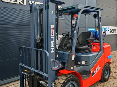 JAPANLIFT LUBOŃ NA SPRZEDAŻ NOWY WÓZEK WIDŁOWY HELI LPG 3500 kg