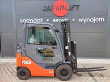 JAPANLIFT POZNAŃ NOWY WÓZEK WIDŁOWY TOYOTA 8FGF15 NA SPRZEDAŻ